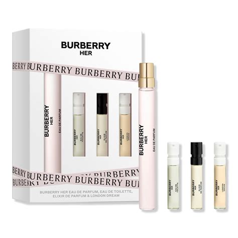 burberry her miniature|Burberry mini gift set.